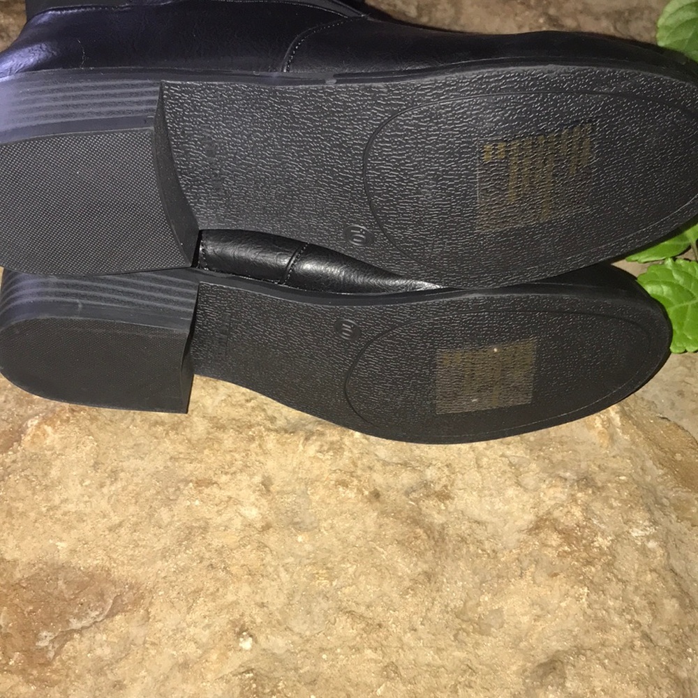 Black rider style boots - Picture 4 of 7